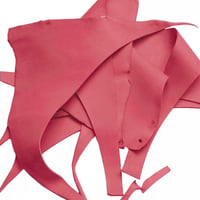 'Wine' Greased Leather Scraps Sheet (750 g - 1 kg)