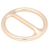 Luxe Stop/bar O-ring Light Gold 32 x 4 mm