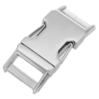 Vernickelt 20 mm Metal Side Release Schnalle