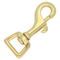 Brass 57 mm - ⧄ 13 mm Snap Hook