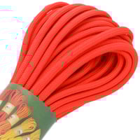 Scarlet Red Paracord 550 Type III - ca. 10 m