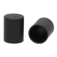 Black 10 x 15 mm Premium End Caps