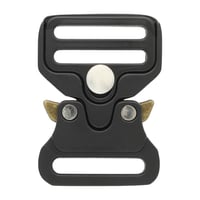 20 mm Black Adjustable Metal Safe Lock Buckle