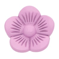 Perle Curseur Fleur - Pourpre