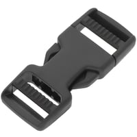 Black 20 mm Plastic Side Release Buckle