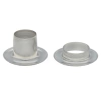 Nickel Finish Ø 6 mm Eyelet / Hollow Rivet Brass