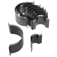 Set de 10 emporte-pièces en forme ronde