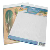 MakerAid® Feather Design Reusable Pattern