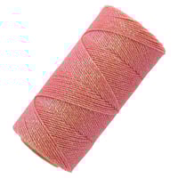 Salmon - 1.00 mm - Linhasita Waxed Polyester Cord (PE-4)