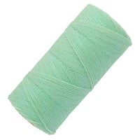 Fresh Mint - 1,00 mm - Cordon en polyester ciré Linhasita (PE-4)
