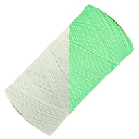 Glow in the Dark #LUX - 1,00 mm - Linhasita Gewachstes Polyester Cord (PE-4)
