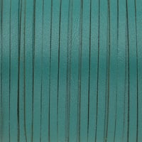 Shimmer Turquoise - Kangaroo Leather Lacing 3 mm