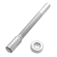 Outil de pose pour boutons ronds avec enclume