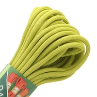 Light Lime Paracorde 550 Type III - env. 10 m