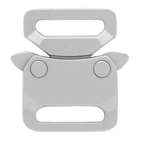 Silver 15 mm Metal Safe Lock Buckle