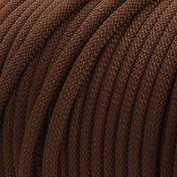 Brown - Dog Leash Rope - Ø 8 mm Nylon