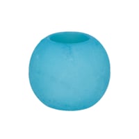 Blue 10 x 12 mm Round Plastic Bead 