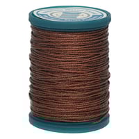 Coffee MeiSi LAJIN Waxed Polyester Thread 0.8 mm - 35 m