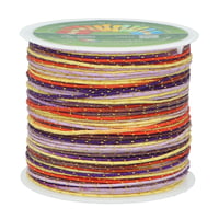 Colour Splash 0.8 mm Glitter Cord | 50 m Spool