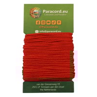 Lava Red Micro Cord 1.4 mm - ca. 10 m