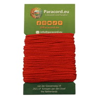 Lava Red Micro Cord 1.4 mm - ca. 10 m