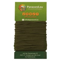 Army Green Micro Cord 1.4 mm - ca. 10 m