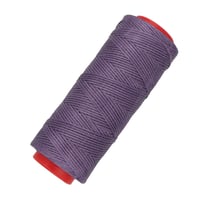 Lila 1 mm Gewachstes Polyester Cord 