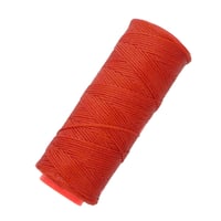 Red 1 mm Waxed Polyester Cord 