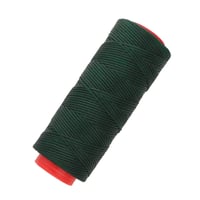 Pine Green 1 mm Waxed Polyester Cord 