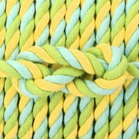 Spring Flowers Cotton Twisted Rope - Ø 10 mm