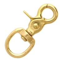 Brass Clip Snap Hook 71 mm - Ø 20 mm