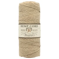 Natural - 1mm - Hemp Rope by Hemptique (62.5 meter)