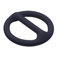 Luxe Silicone Stop/bar O-ring Navy Blue 25 x 4 mm