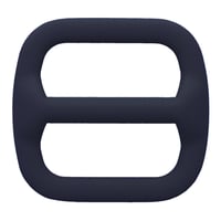 Luxe Silicone Tri Glide Navy 20 x 4 mm