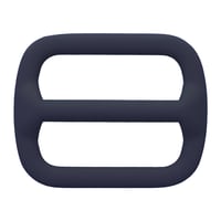 Luxe Silicone Tri Glide Navy 25 x 4 mm