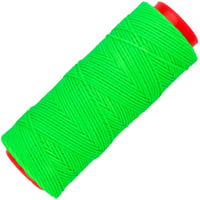 Neon Green Movi (Politer) Waxed Polyester Cord 1 mm - 100 Meter