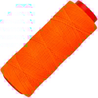 Neon Orange Movi (Politer) Waxed Polyester Cord 1 mm - 100 Meter