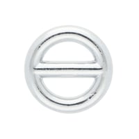 Anneau avec bar 'Acier inoxydable' 10 x 3 mm