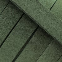 25 mm Teal Nubuck Leather Band (Pull-Up Leather) per meter