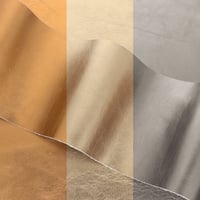 Italian 'Metallic' 1.2mm Collection Cuir Nappa