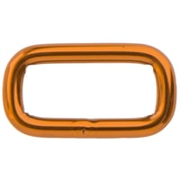 Square Ring 'Stainless Steel' Orange 25 x 4 mm