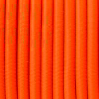 Neon Orange Ø 6 mm Elastic Cord