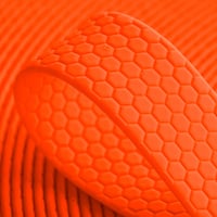 PVC HEXA Coated Webbing 'Neon Orange' 25 mm