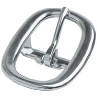 Oval Metal Halter Buckle 25mm