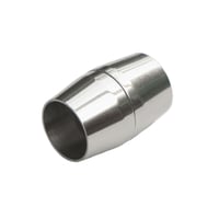 Fermoir aimanté bracelet acier inox lisse 10 mm