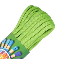 Leaf Green Paracord 550 Type III - ca. 10 m