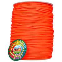 Neon Orange Paracord 550 Type III - 300 m