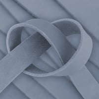 Pastel Blau 40 mm Fettleder Einzelriemen (pull-up leder) - ca. 140 cm