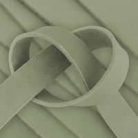 Pastel Grün 40 mm Fettleder Einzelriemen (pull-up leder) - ca. 140 cm