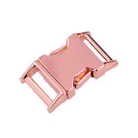 Metal Side Release Buckle - Rose Gold (16 mm)